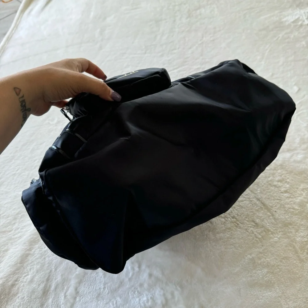 NWT Kenneth Cole Reaction Two To Tango Black Large Hobo Bag